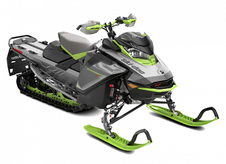 Ski-Doo Backcountry X-RS Argent Platine Ultime / Vert Mante Rotax 850 E-TEC 2023